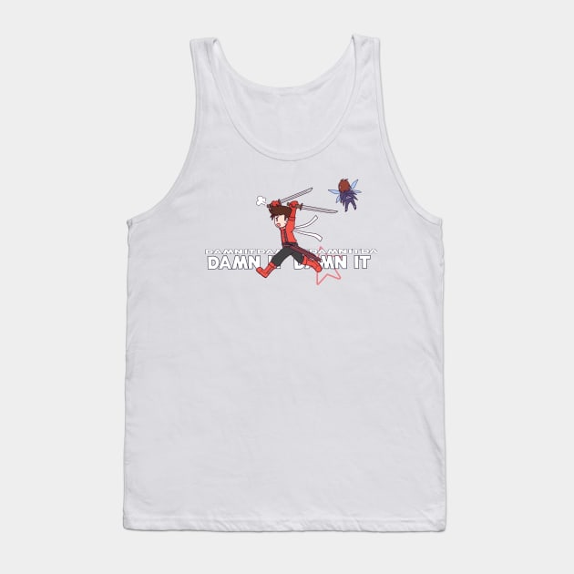 Lloyd Tales of Symphonia Tank Top by panchi